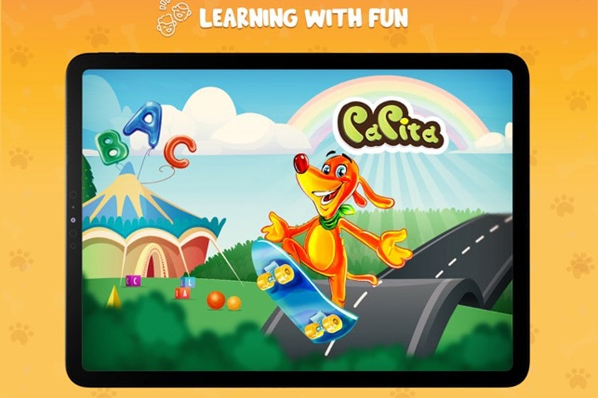 پاپیتا اپلیکیشن آموزش زبان برای کودکان با سرگرمی و بازی